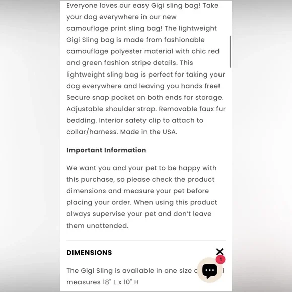 Camouflage Pet Carrier Bag - Picture 2 of 6